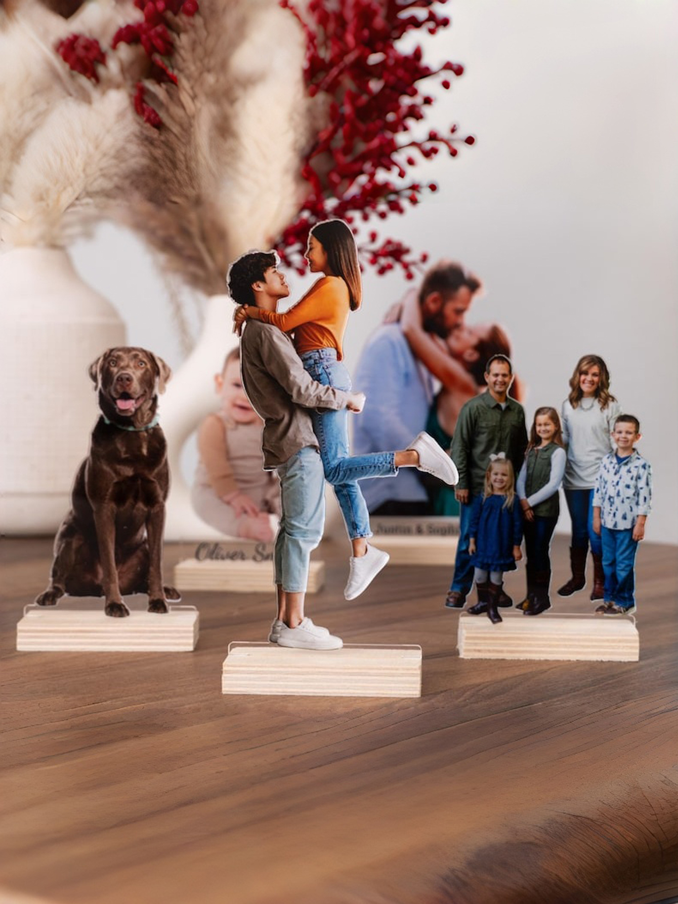 Personalized Acrylic Photo Silhouette Decoration